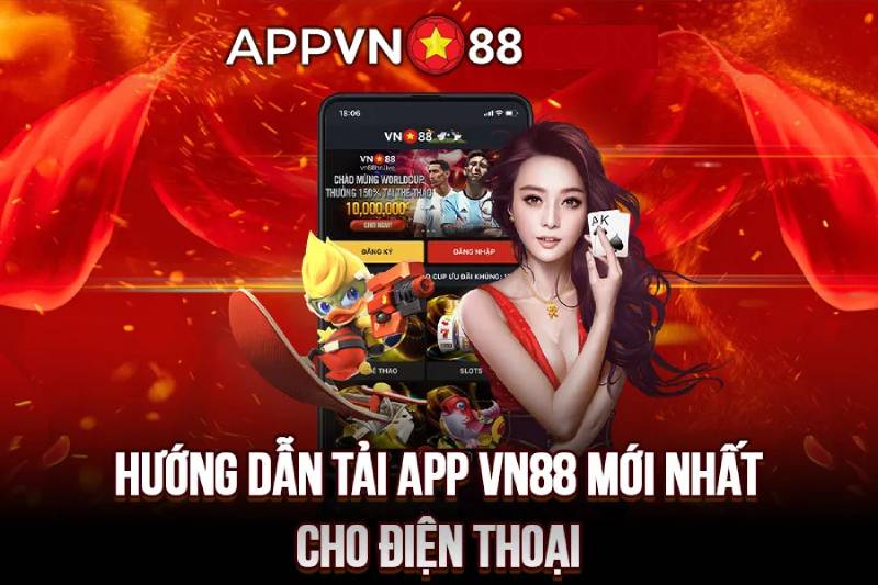 VN88 – link nhà cái VN88 đăng ký nhận 88k khuyến mãi 132 Hướng Dẫn Tải App VN88 & Cài Đặt Cho Android & iOS